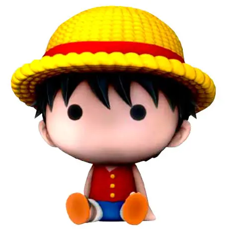 One Piece Chibi Bust Bank Luffy 15 cm termékfotó