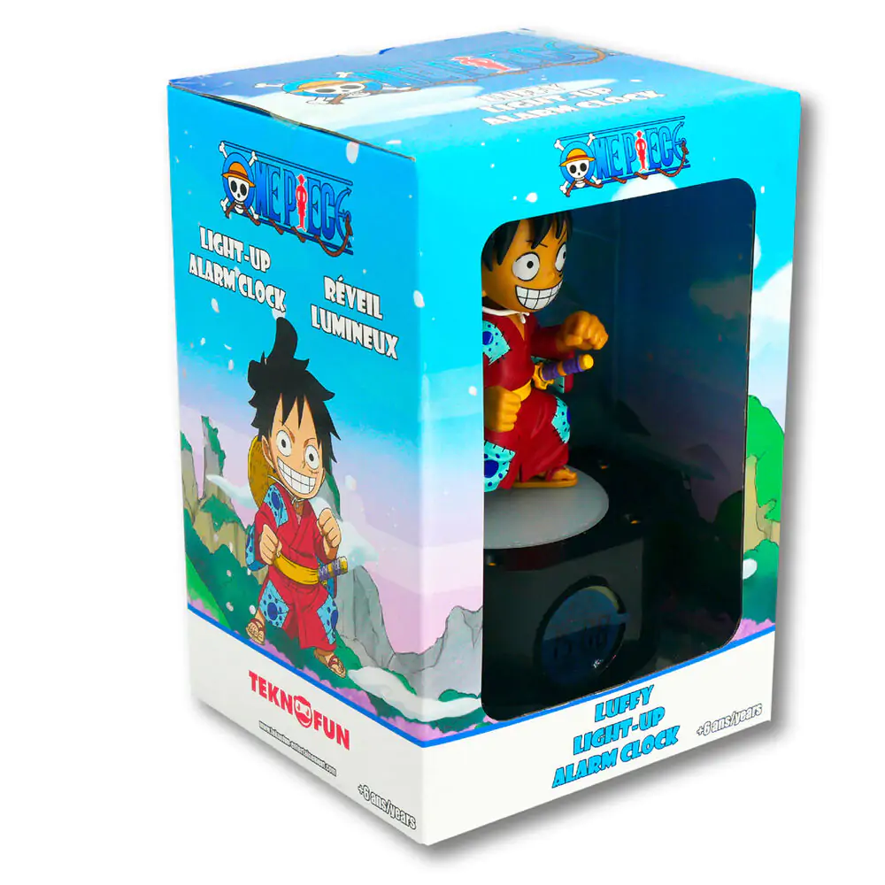 One Piece Alarm Clock with Light Ruffy 18 cm termékfotó