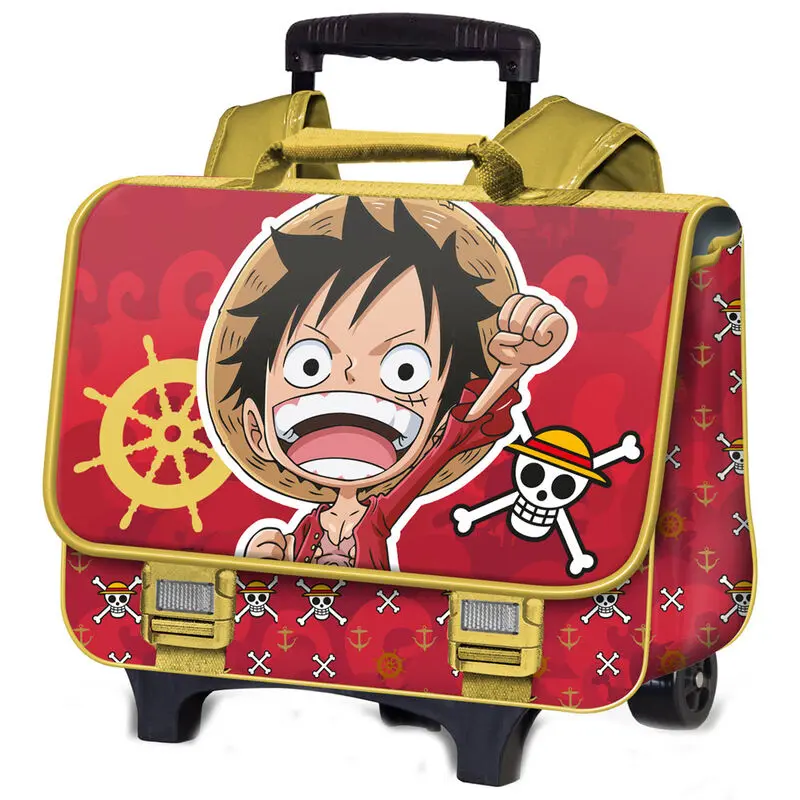 One Piece Luffy Trolley schoolbag product photo