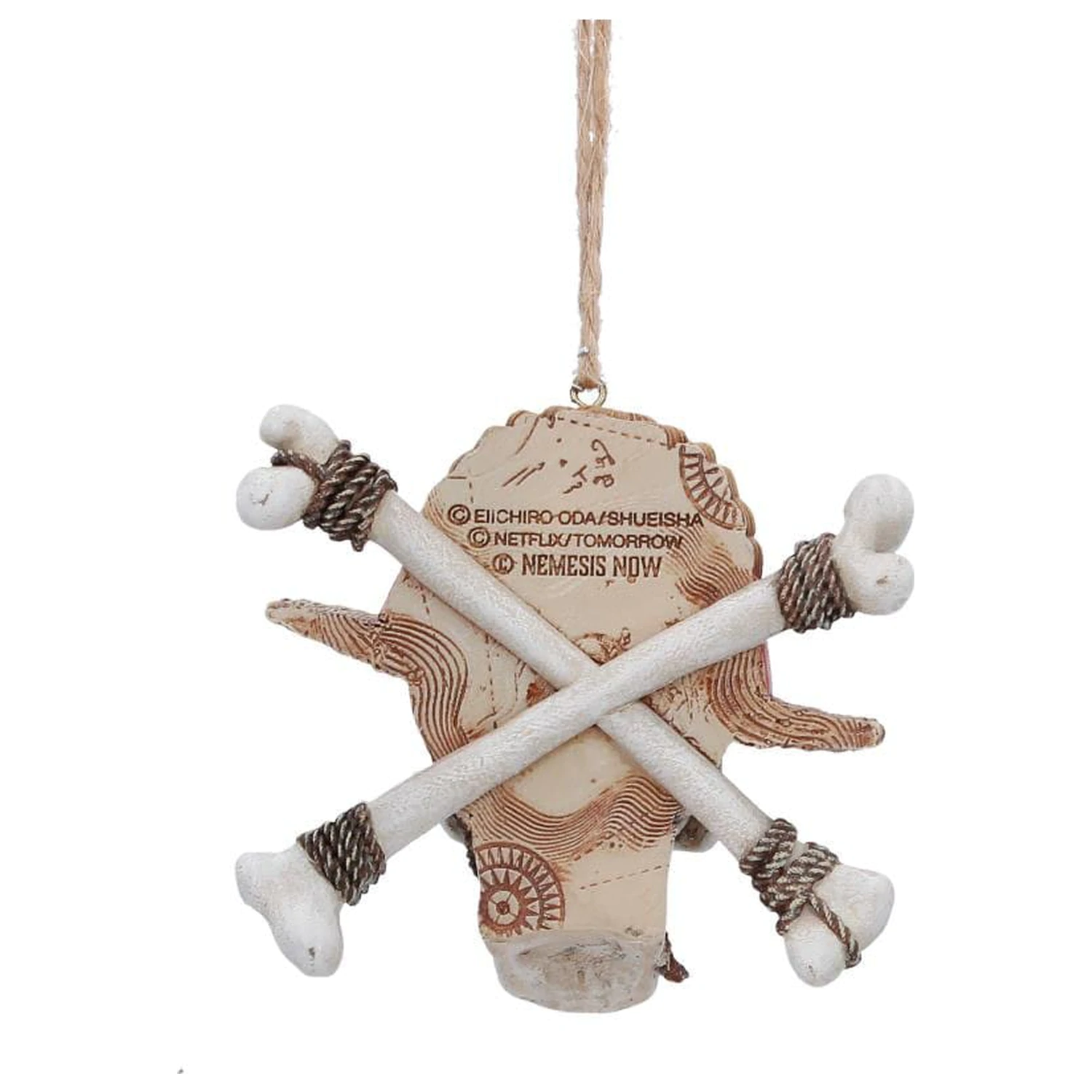 One Piece Hanging Tree Ornament Luffy Jolly Roger 7 cm   product photo