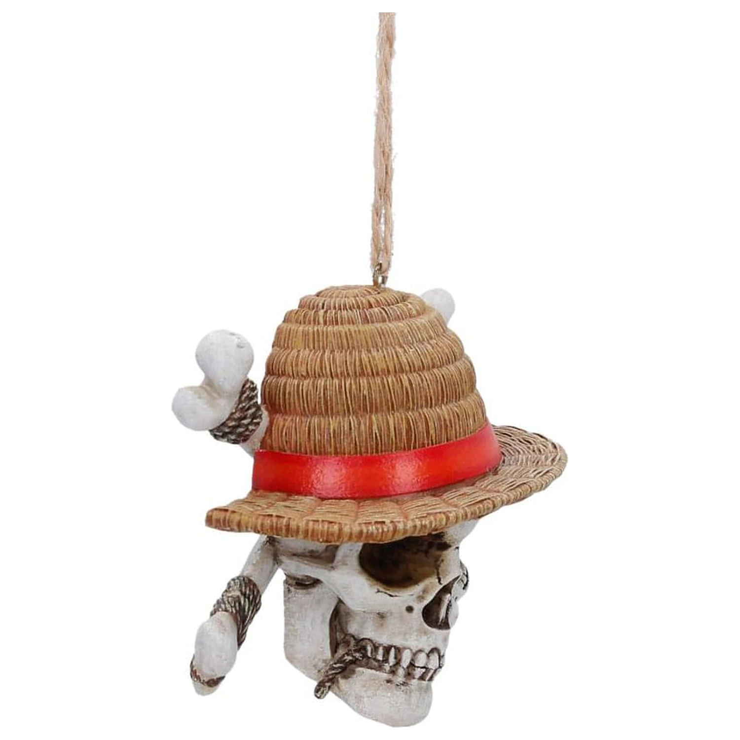 One Piece Hanging Tree Ornament Luffy Jolly Roger 7 cm   product photo