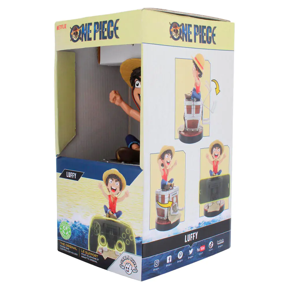 One Piece Luffy clamping bracket Cable guy 20cm termékfotó