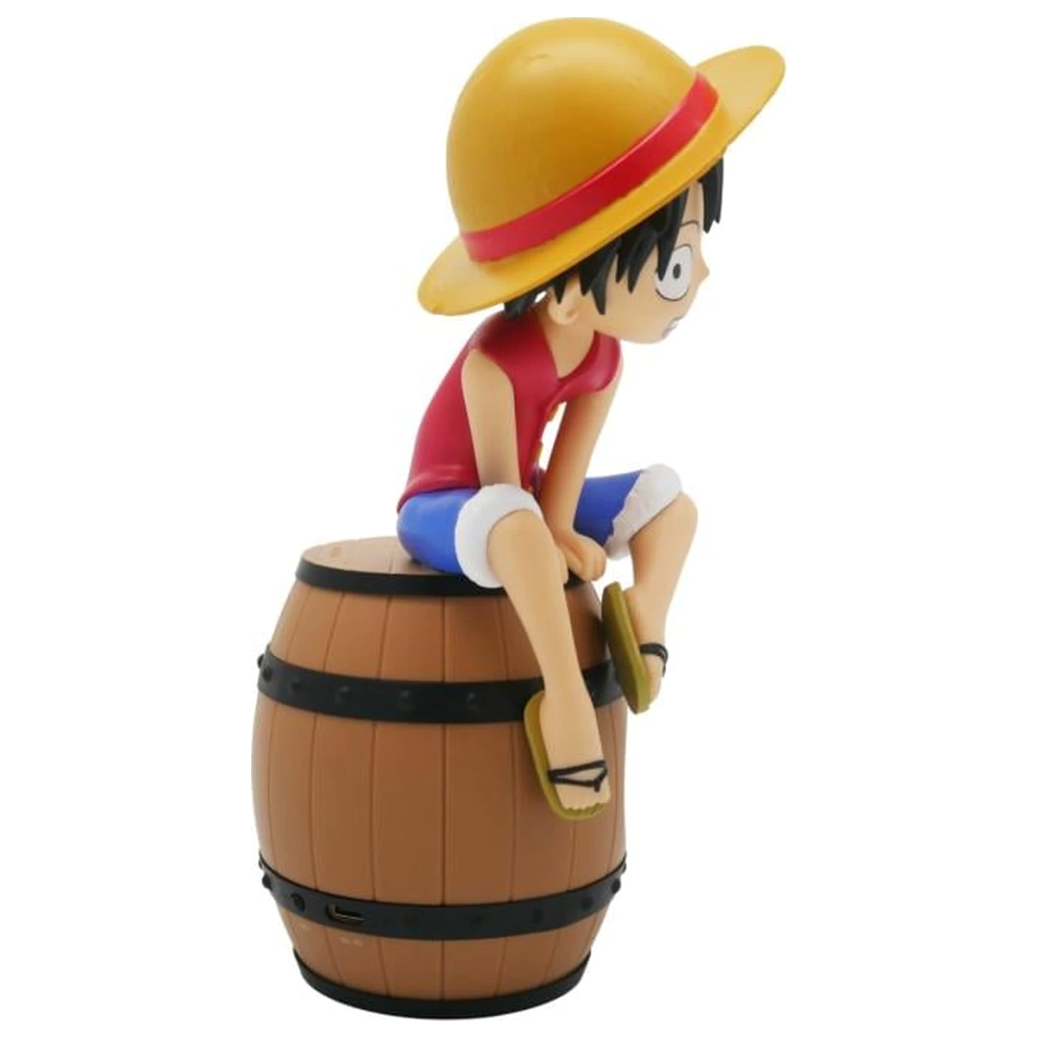 ONE PIECE Luffy on a Barrel LED Light-Up Alarm Clock 28 cm product photo