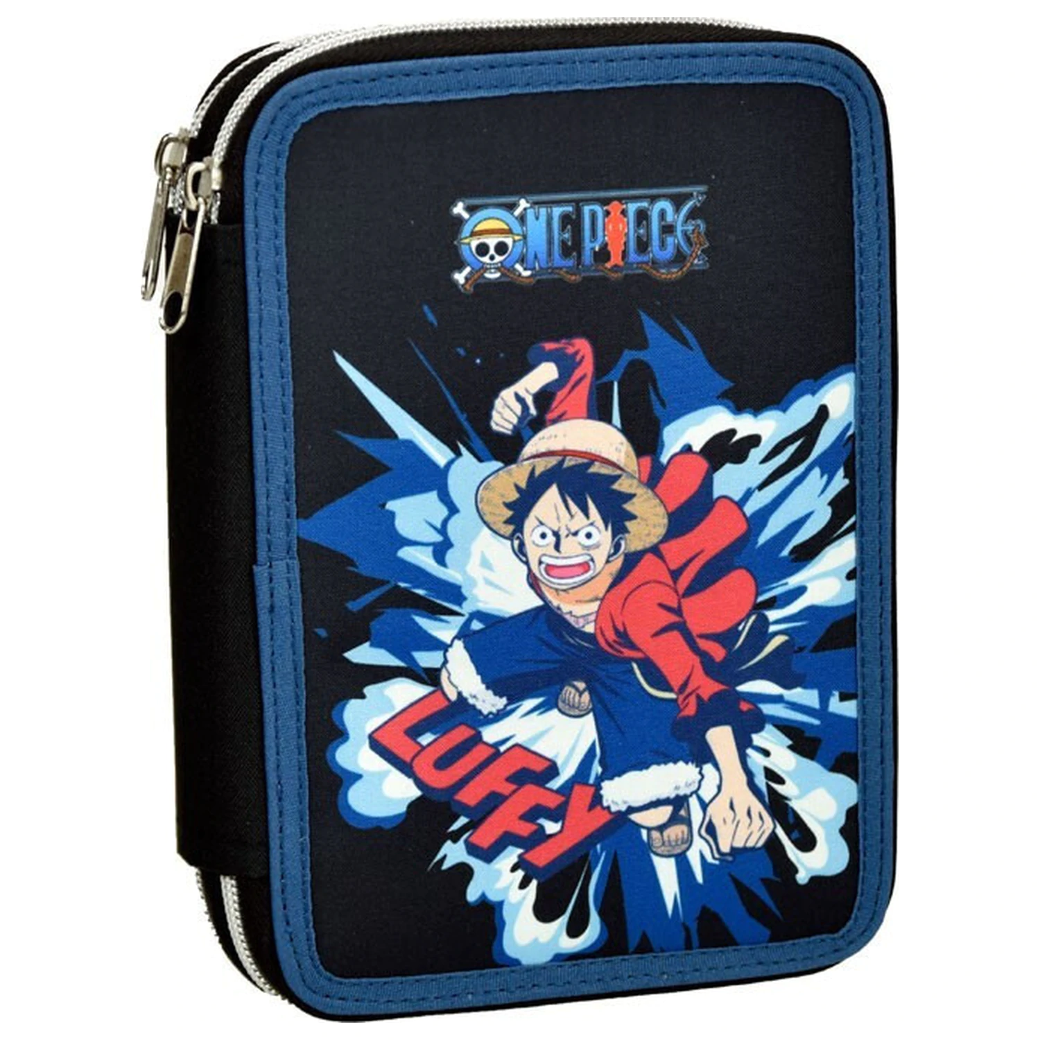 One Piece Monkey D. Luffy pencil case filled 2-tier product photo