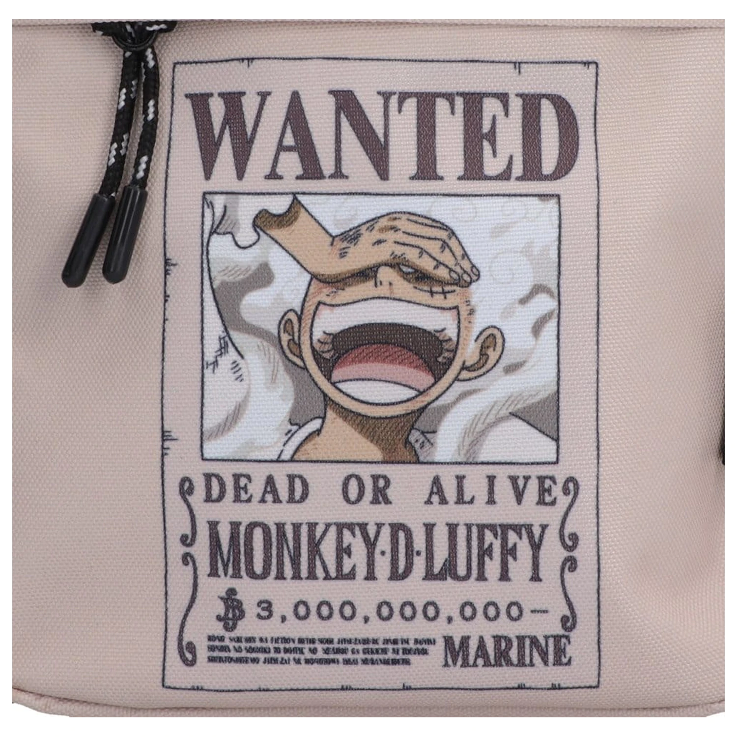 One Piece Crossbody Bag Luffy Wanted Poster 23 cm product photo