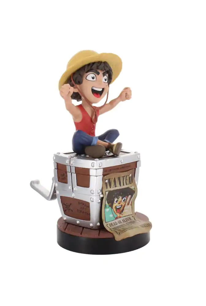 One Piece Cable Guys Charging Stand Luffy Wanted Poster 21 cm product photo