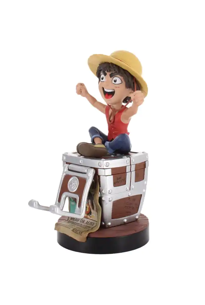 One Piece Cable Guys Charging Stand Luffy Wanted Poster 21 cm product photo