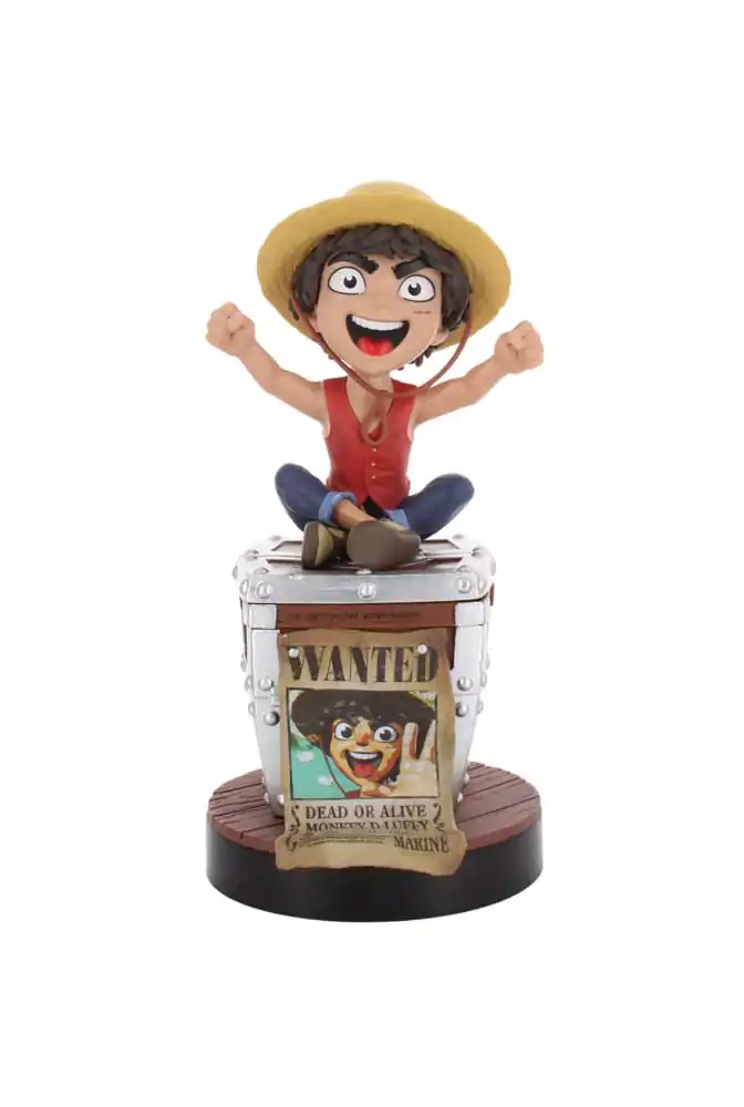 One Piece Cable Guys Charging Stand Luffy Wanted Poster 21 cm termékfotó