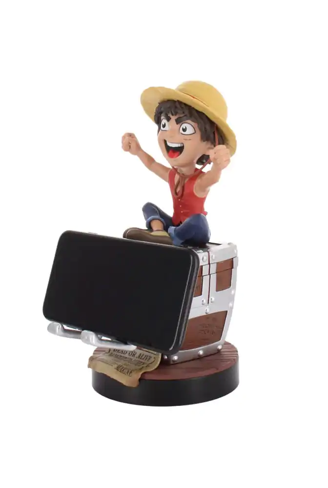 One Piece Cable Guys Charging Stand Luffy Wanted Poster 21 cm product photo