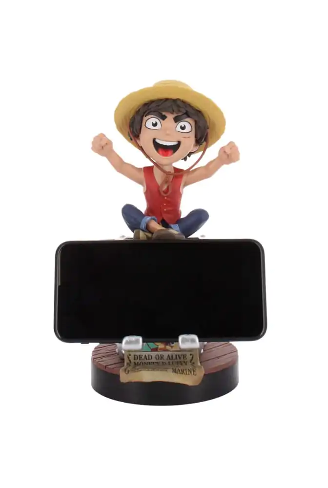 One Piece Cable Guys Charging Stand Luffy Wanted Poster 21 cm termékfotó