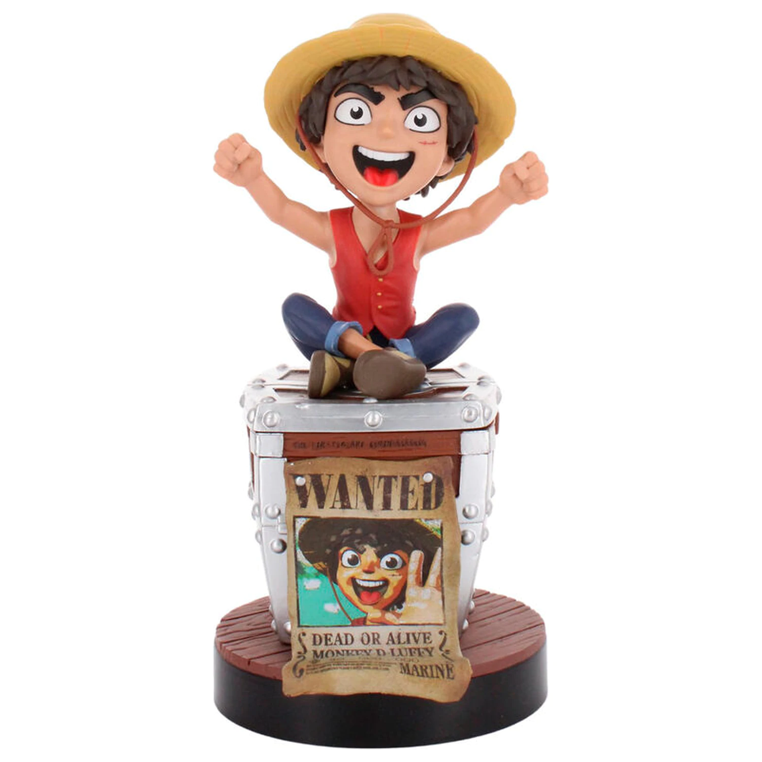 One Piece Cable Guys Charging Stand Luffy Wanted Poster 21 cm product photo