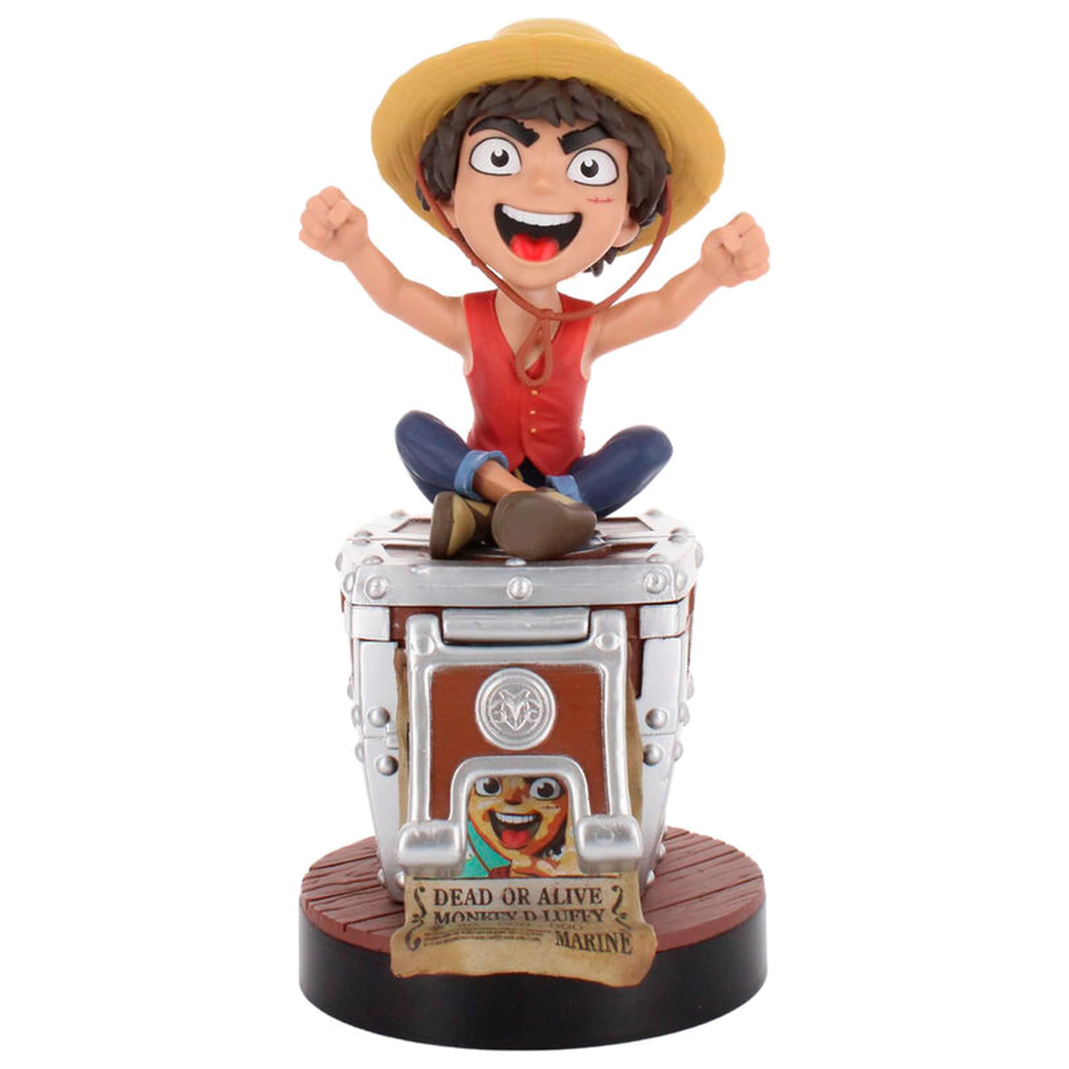 One Piece Cable Guys Charging Stand Luffy Wanted Poster 21 cm product photo