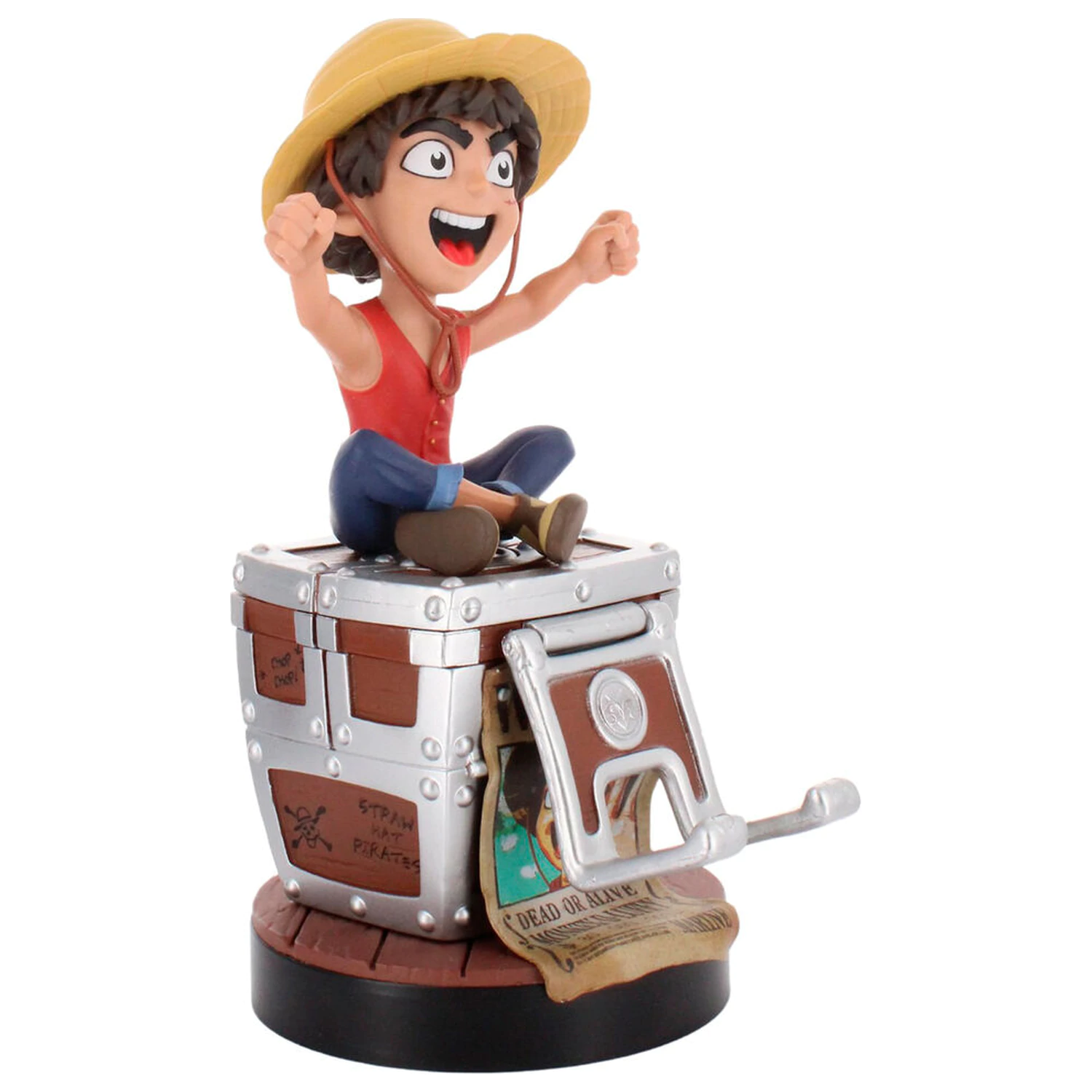 One Piece Cable Guys Charging Stand Luffy Wanted Poster 21 cm product photo
