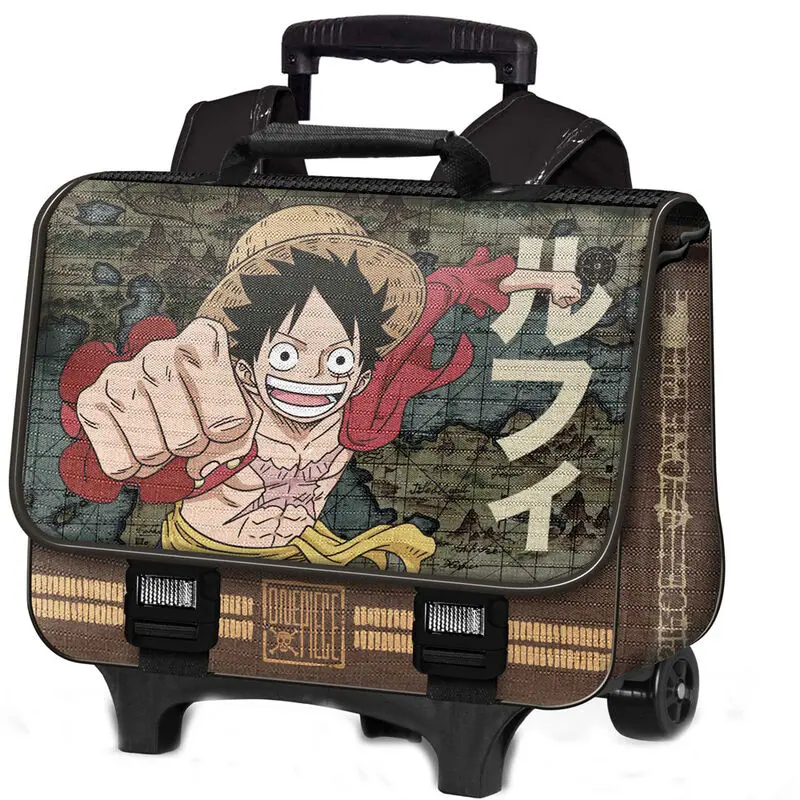 One Piece Map Trolley schoolbag product photo