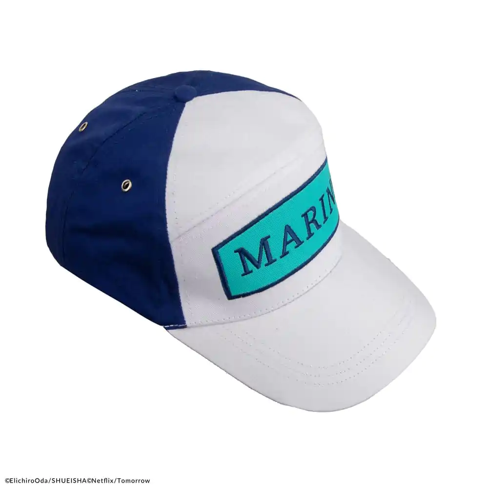 One Piece Curved Bill Cap Marine product photo