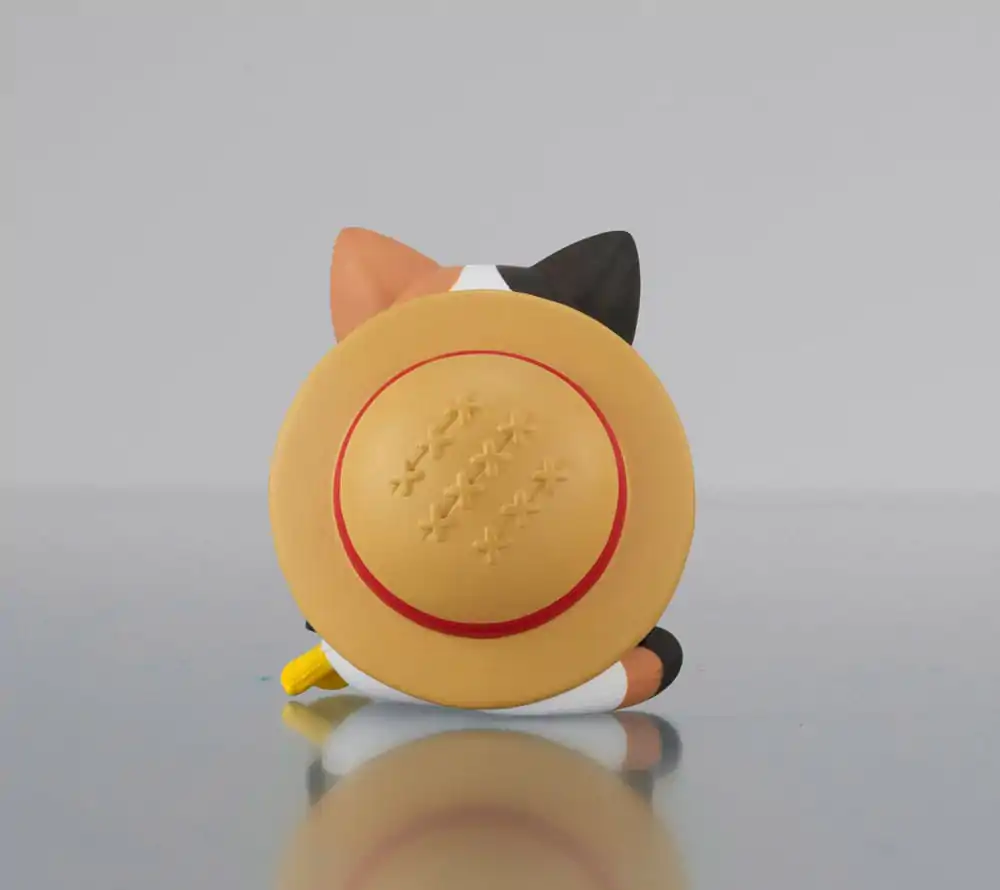 One Piece Mega Cat Project Nyan Piece Nyan! Trading Figure with pouch Luffy 2025 Limited Edition 7 cm  product photo