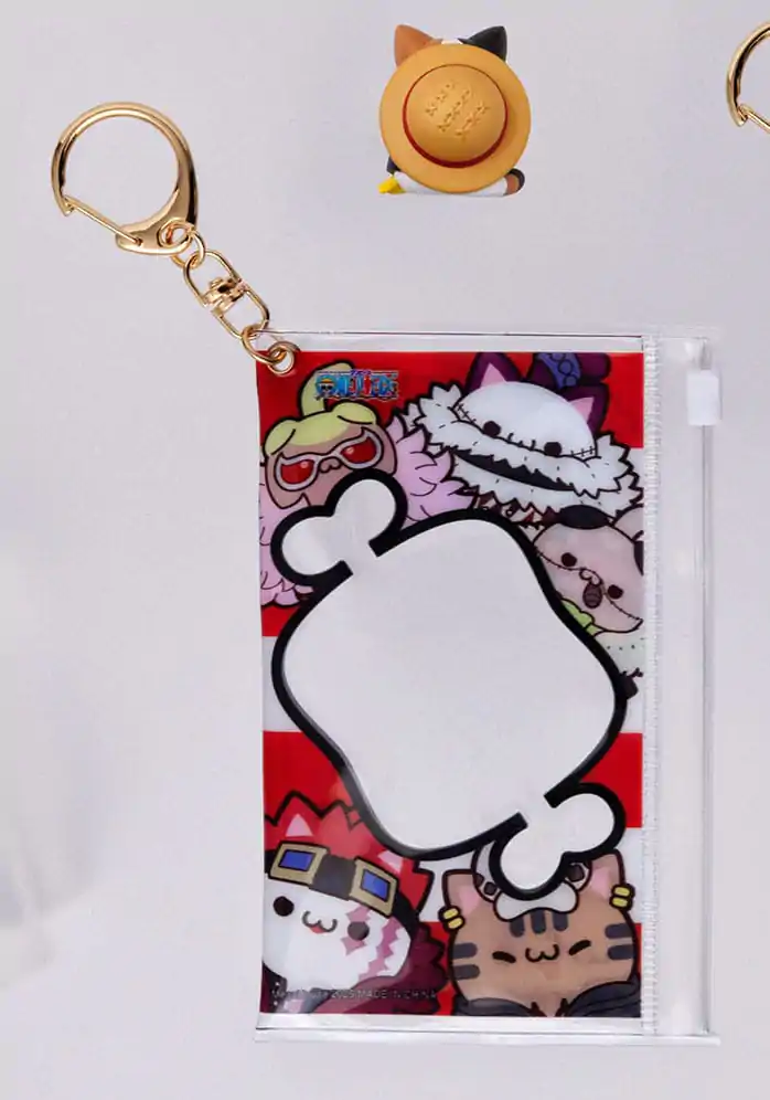 One Piece Mega Cat Project Nyan Piece Nyan! Trading Figure with pouch Luffy 2025 Limited Edition 7 cm  product photo