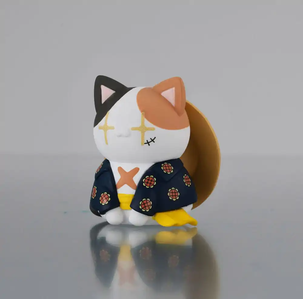 One Piece Mega Cat Project Nyan Piece Nyan! Trading Figure with pouch Luffy 2025 Limited Edition 7 cm  product photo