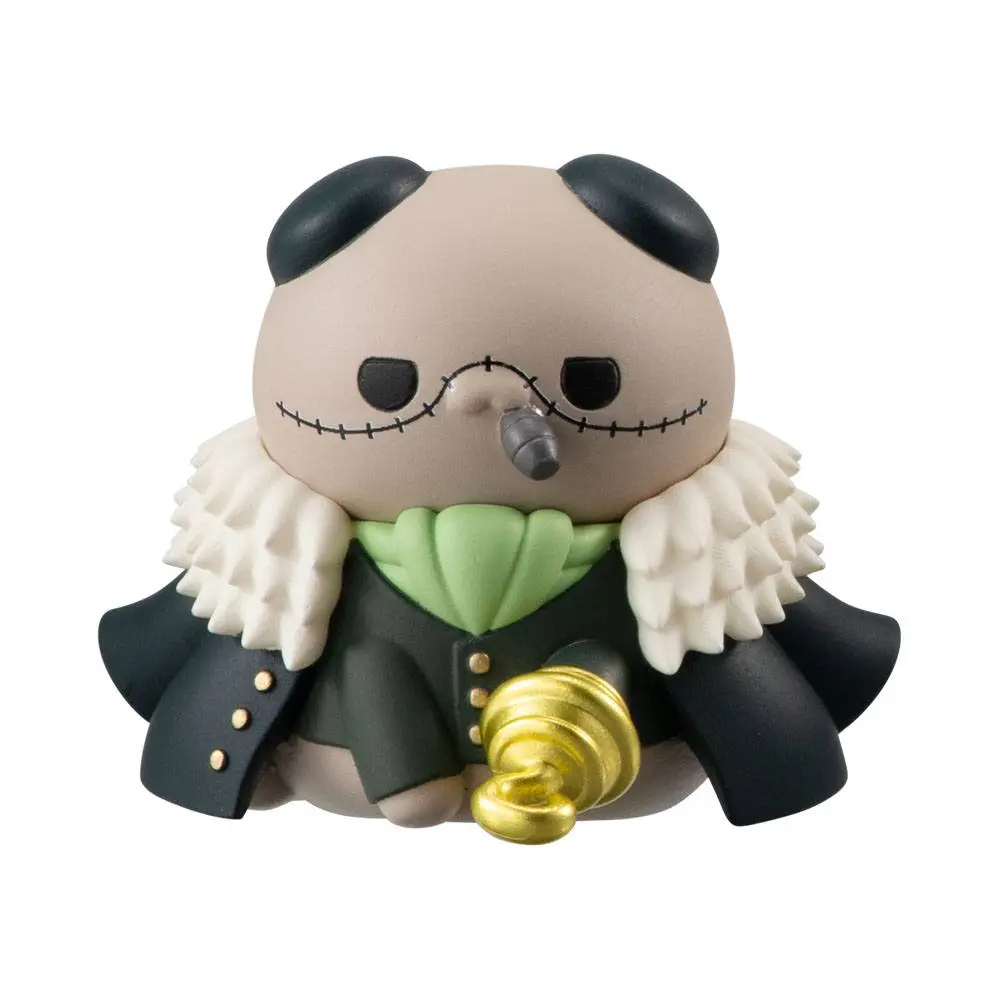 One Piece Mega Cat Project Trading Figure 8-Pack NyanPieceNyan! Ver. Luffy with Rivals 3 cm product photo