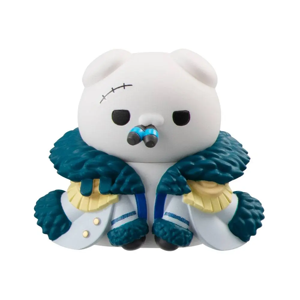 One Piece Mega Cat Project Trading Figure 8-Pack NyanPieceNyan! Ver. Luffy with Rivals 3 cm product photo