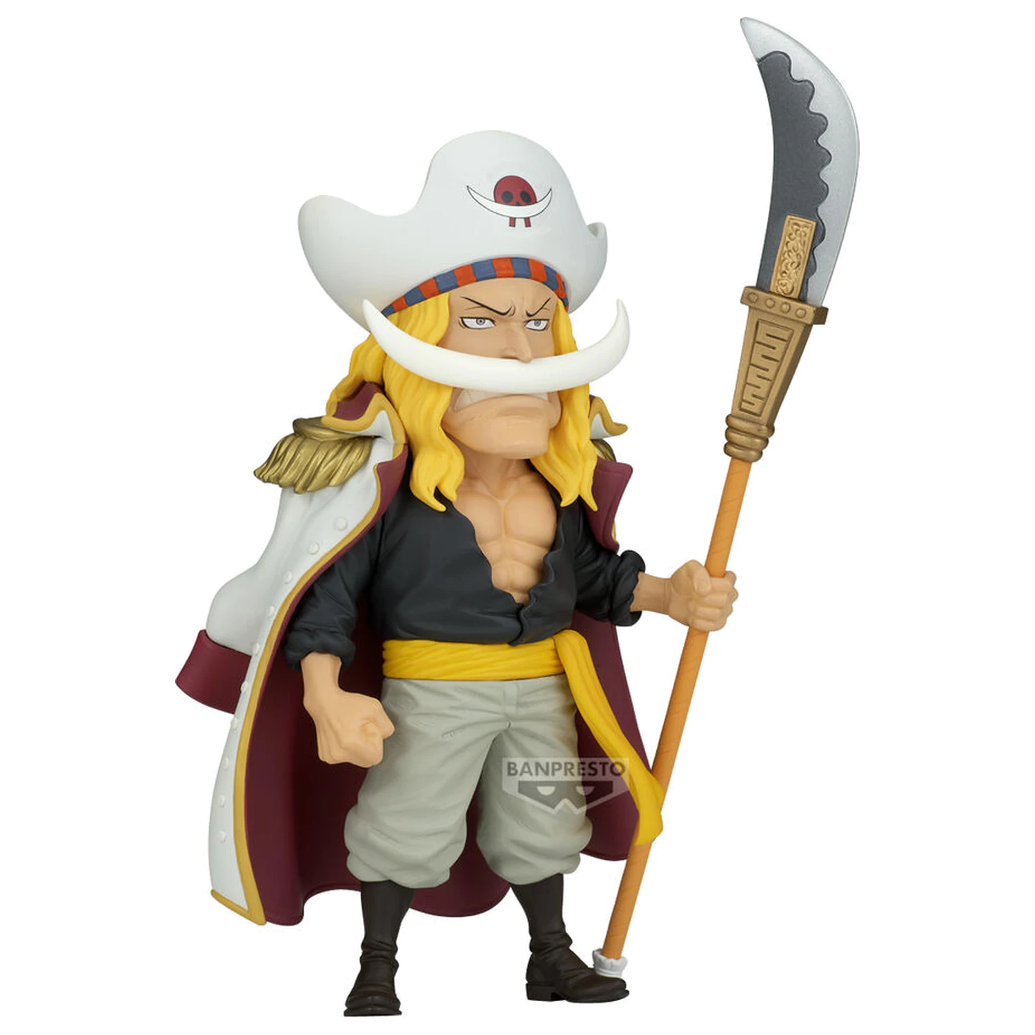 One Piece Mega World Collectable God Valley Incident Edward Newgate figure 17cm product photo