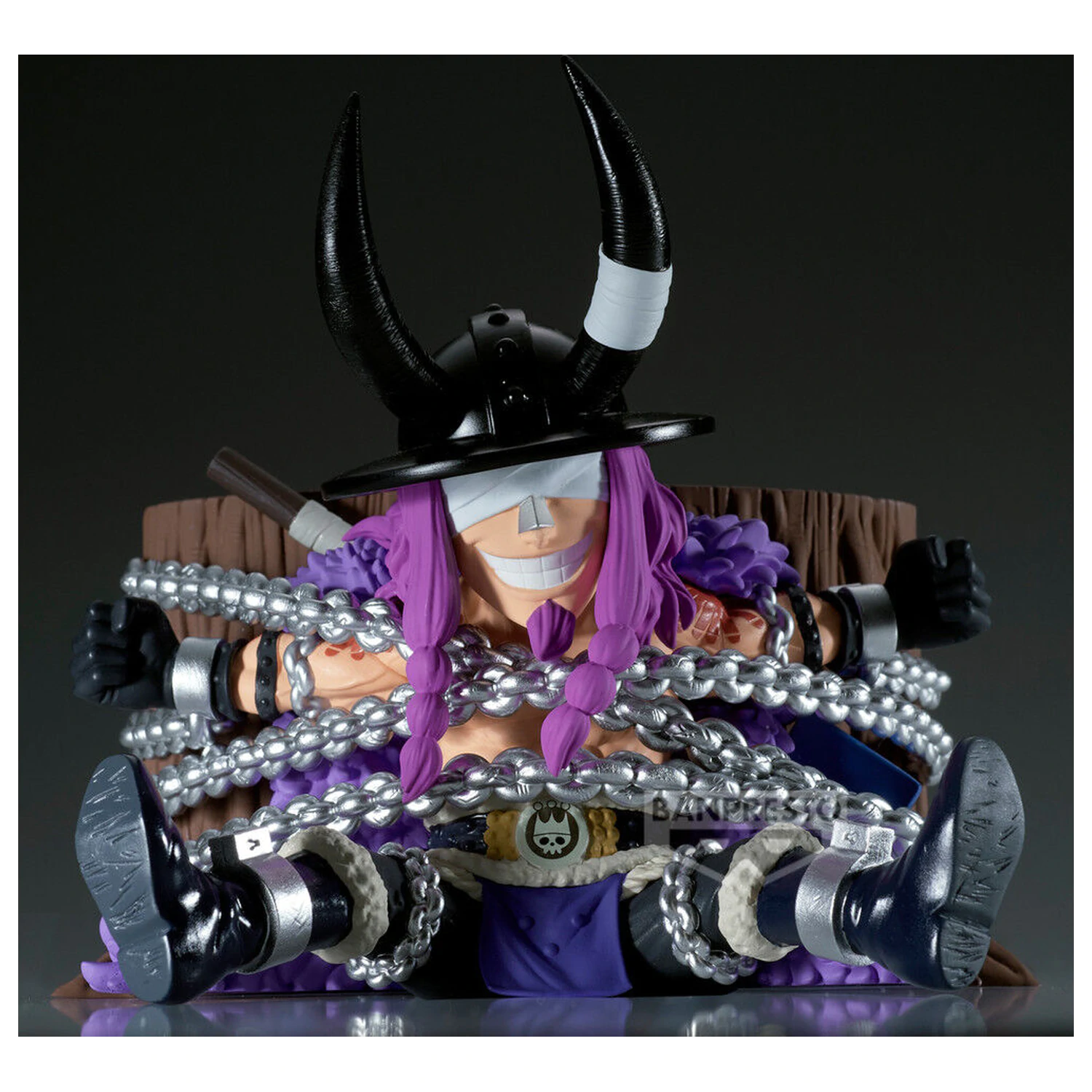One Piece Mega World Collectable Loki figure 10cm product photo