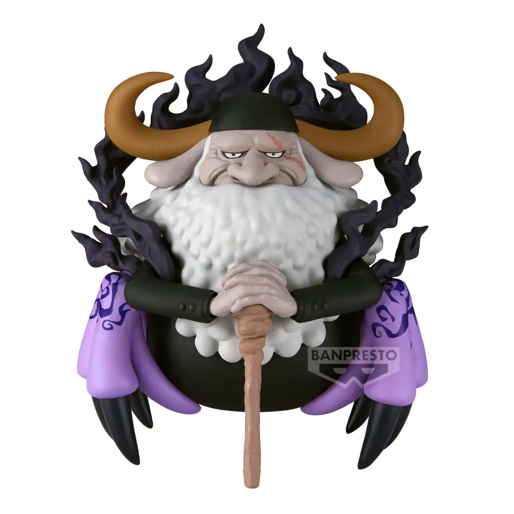 One Piece Mega World Collectable St. Jaygarcia Saturn figure 13cm product photo