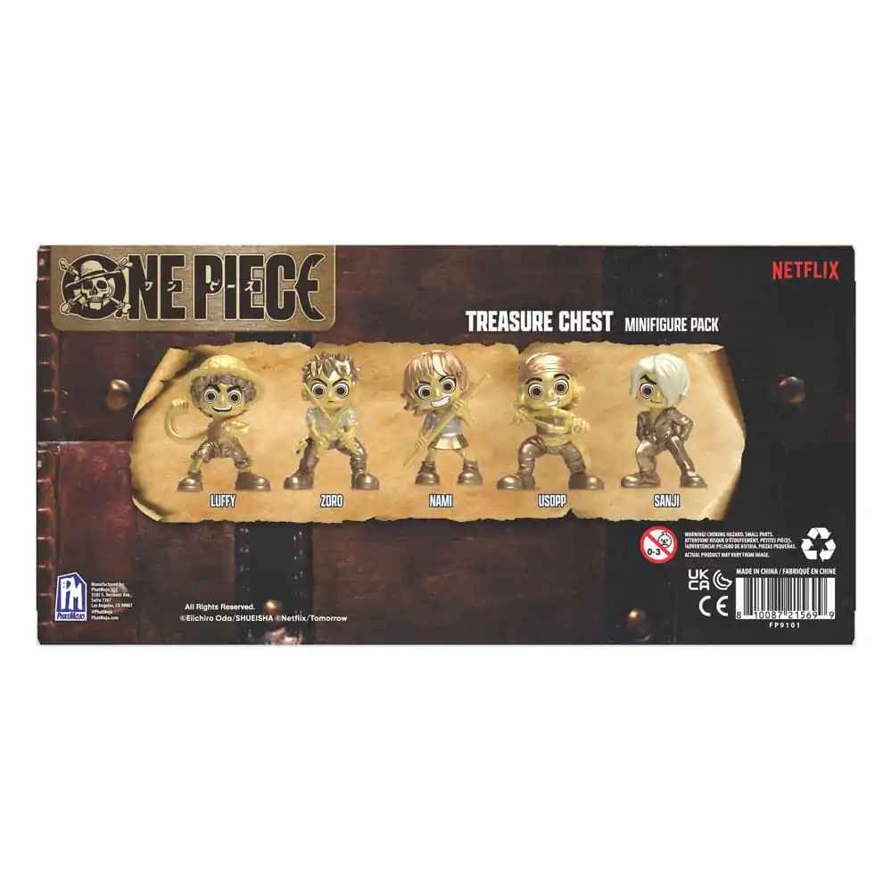 One Piece Mini figures Set Gold 6 cm termékfotó