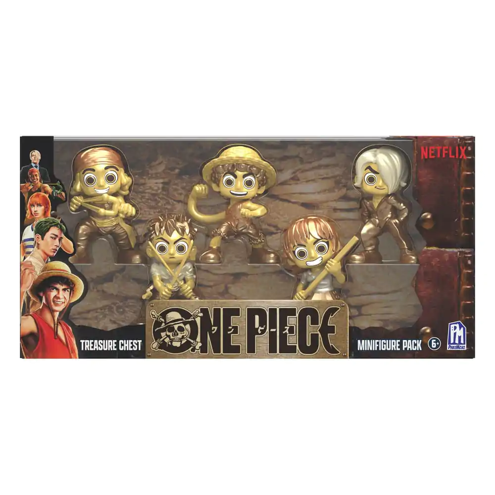 One Piece Mini figures Set Gold 6 cm termékfotó