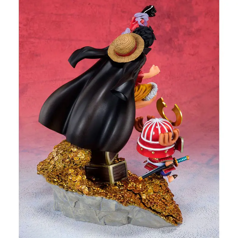 One Piece FiguartsZERO PVC Statue Monkey D. Luffy by Eiichiro Oda WT100 Daikaizoku Hyakkei 19 cm product photo
