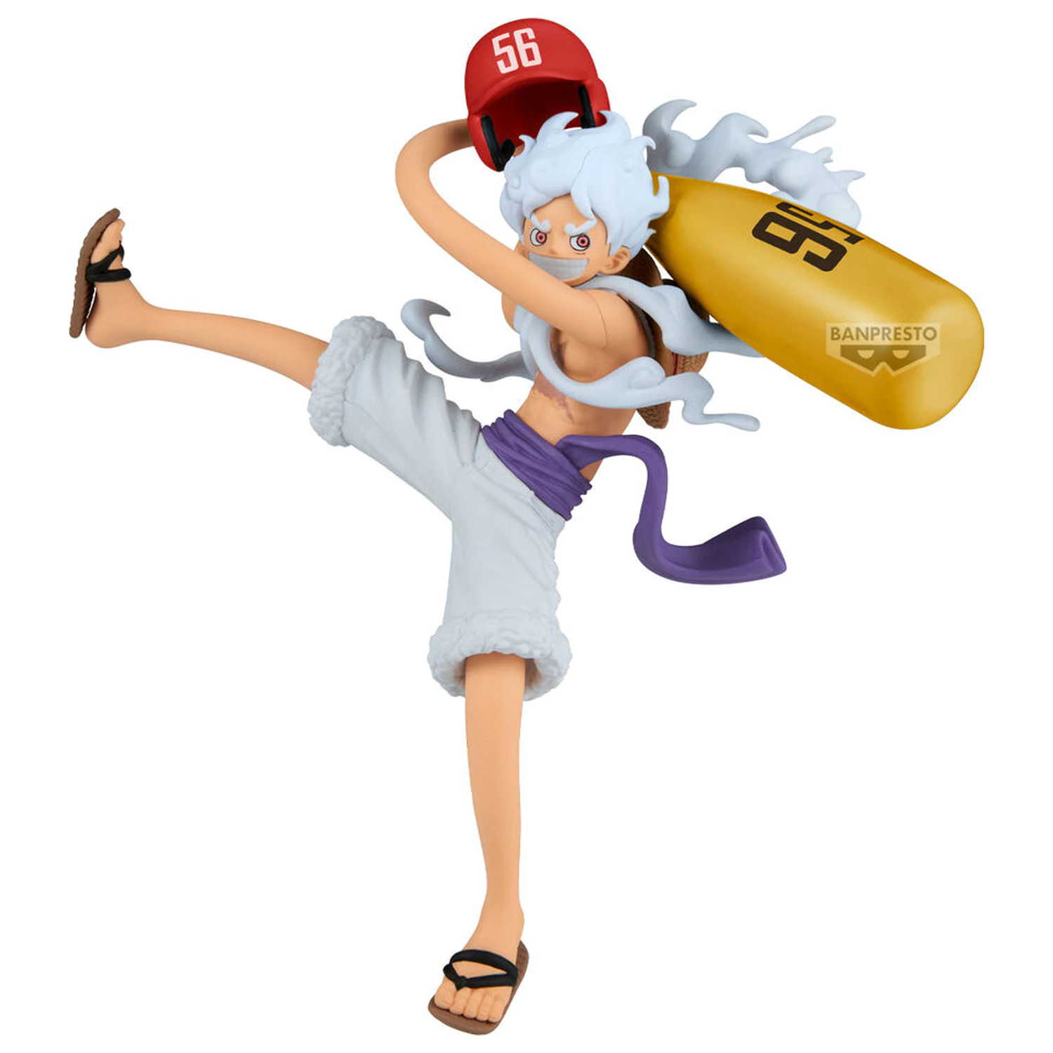 One Piece Monkey D. Luffy Gear 5 Battle Record figure 17cm product photo