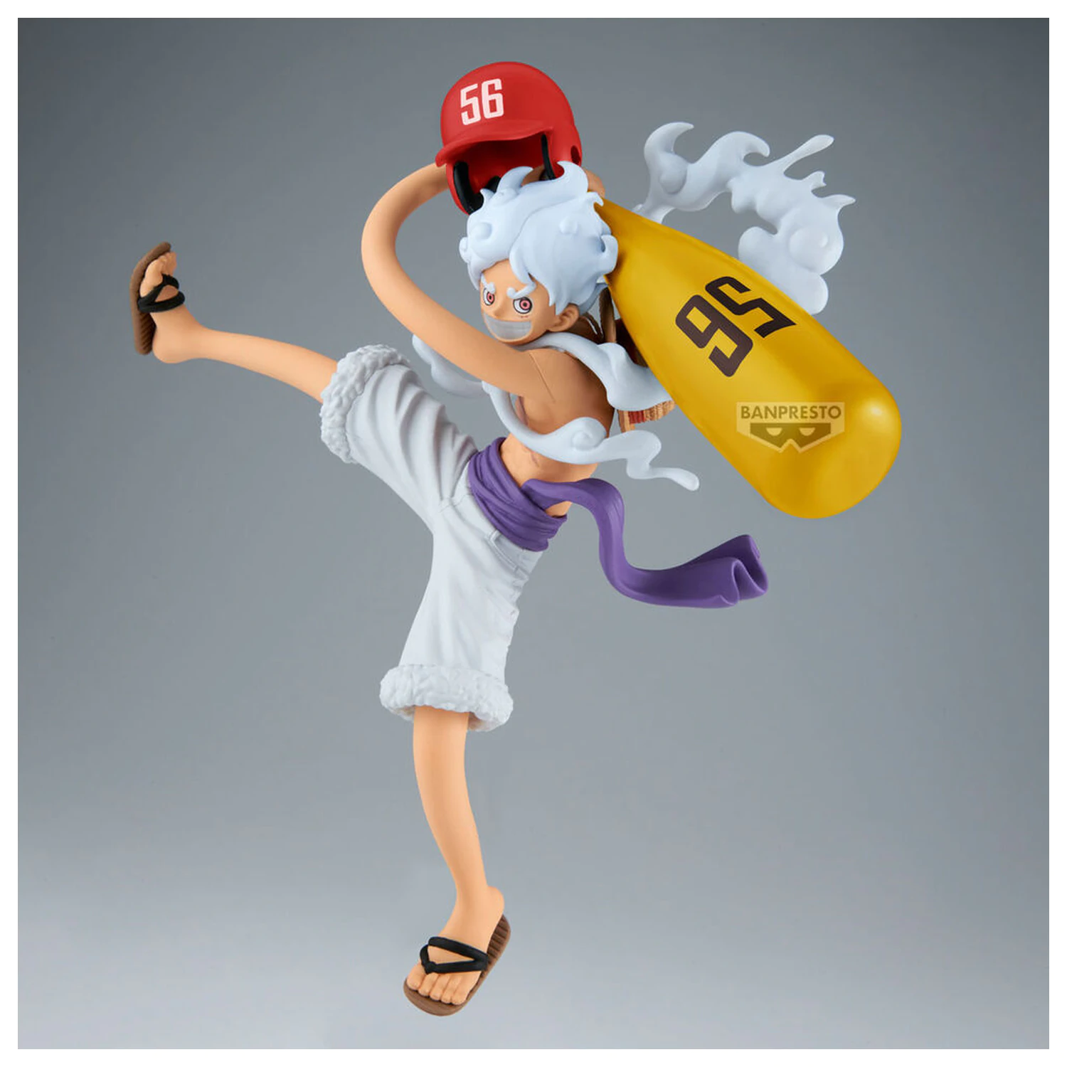 One Piece Monkey D. Luffy Gear 5 Battle Record figure 17cm product photo