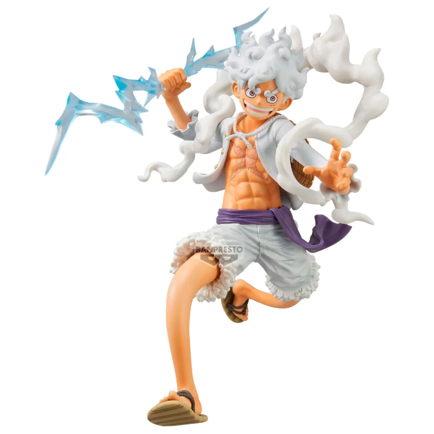 One Piece Monkey D Luffy Gear 5 Grandista figure 25cm product photo
