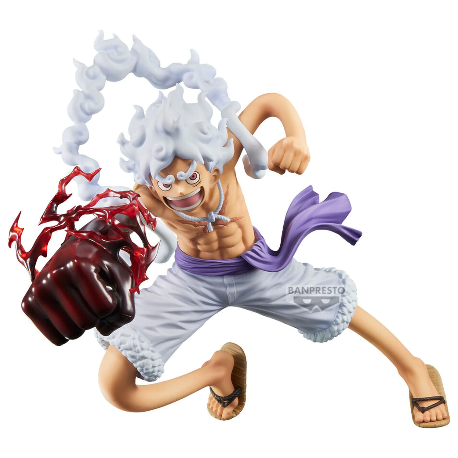 One Piece Monkey D Luffy Grandista Gear5 figure product photo