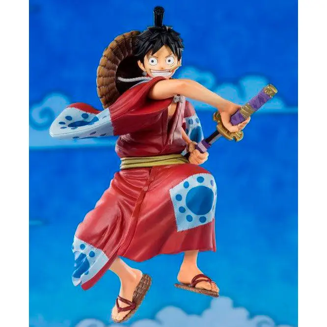 One Piece Monkey D. Luffy Luffytaro figure 14cm product photo