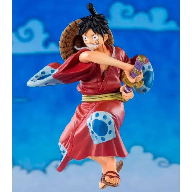 One Piece Monkey D. Luffy Luffytaro figure 14cm product photo