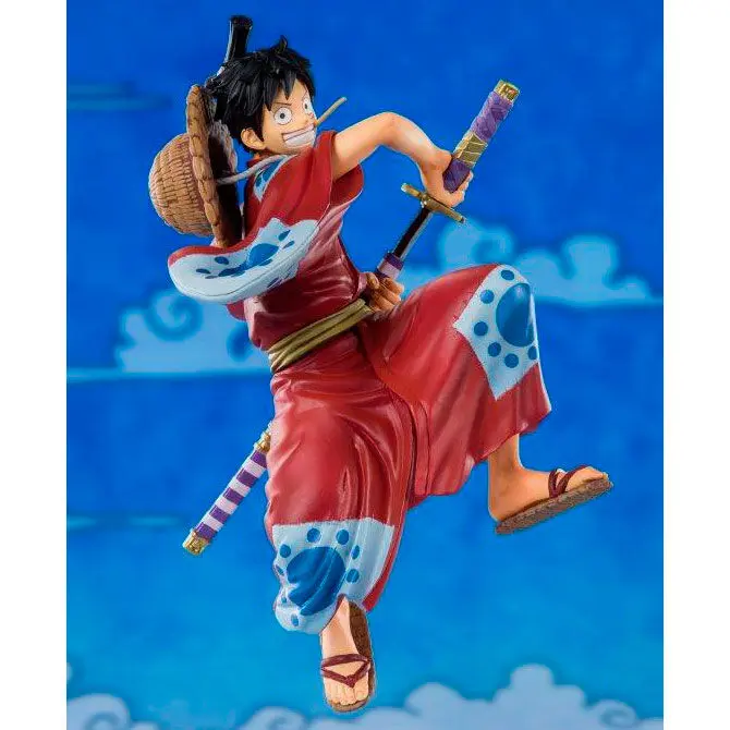 One Piece Monkey D. Luffy Luffytaro figure 14cm product photo