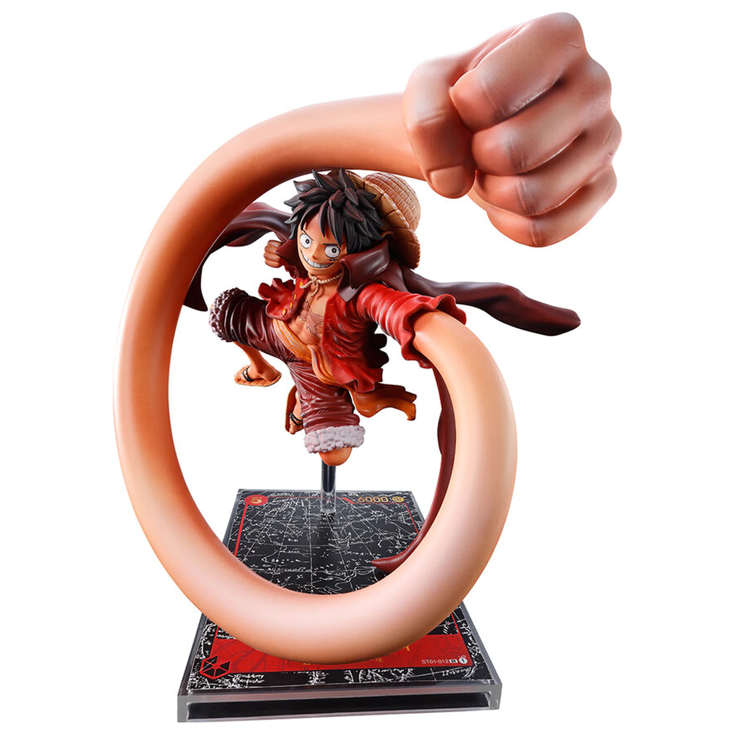 One Piece Monkey D. Luffy One Piece Card Ichibansho figure 20cm product photo