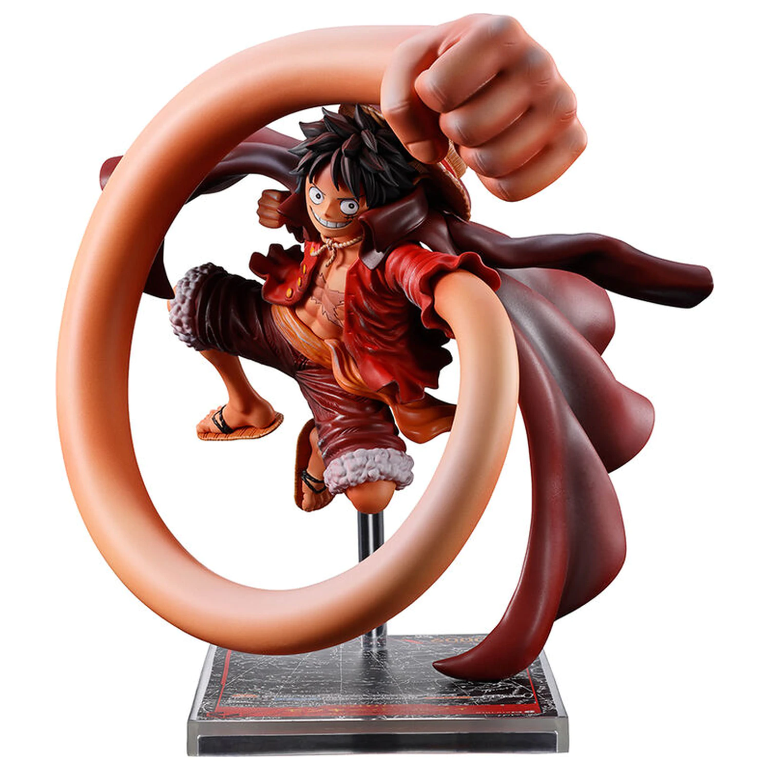 One Piece Monkey D. Luffy One Piece Card Ichibansho figure 20cm product photo