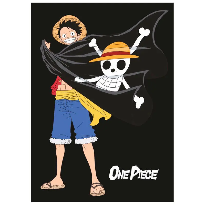One Piece Monkey D. Luffy polar blanket product photo