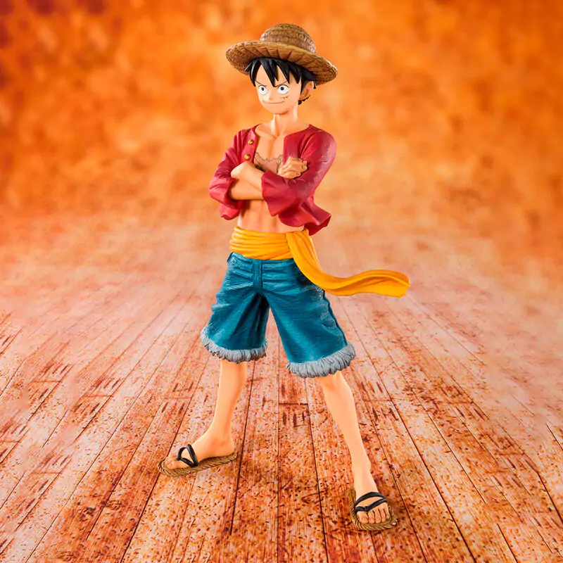One Piece Monkey D Luffy Straw Hat Figuarts Zero figure 14cm product photo