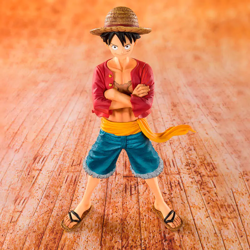 One Piece Monkey D Luffy Straw Hat Figuarts Zero figure 14cm product photo