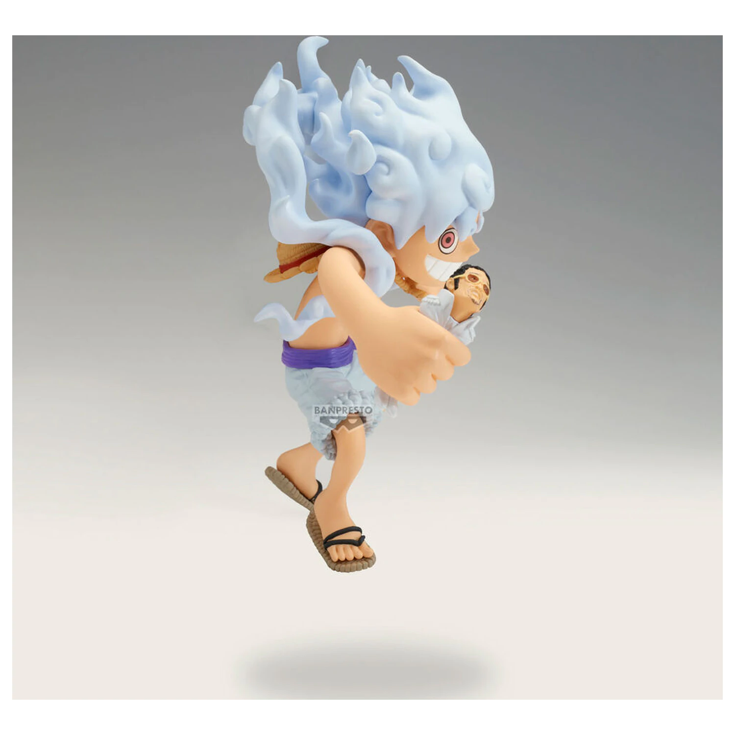 One Piece Monkey D. Luffy vs Borsalino Mega World Collectable figure 13cm product photo