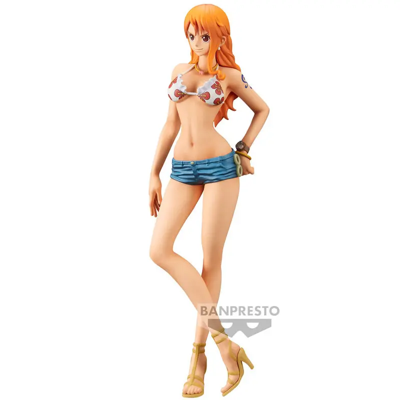 One Piece Nero Nami Grandista figure 28cm product photo