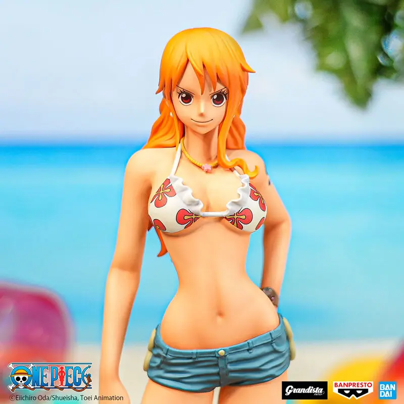 One Piece Nero Nami Grandista figure 28cm product photo