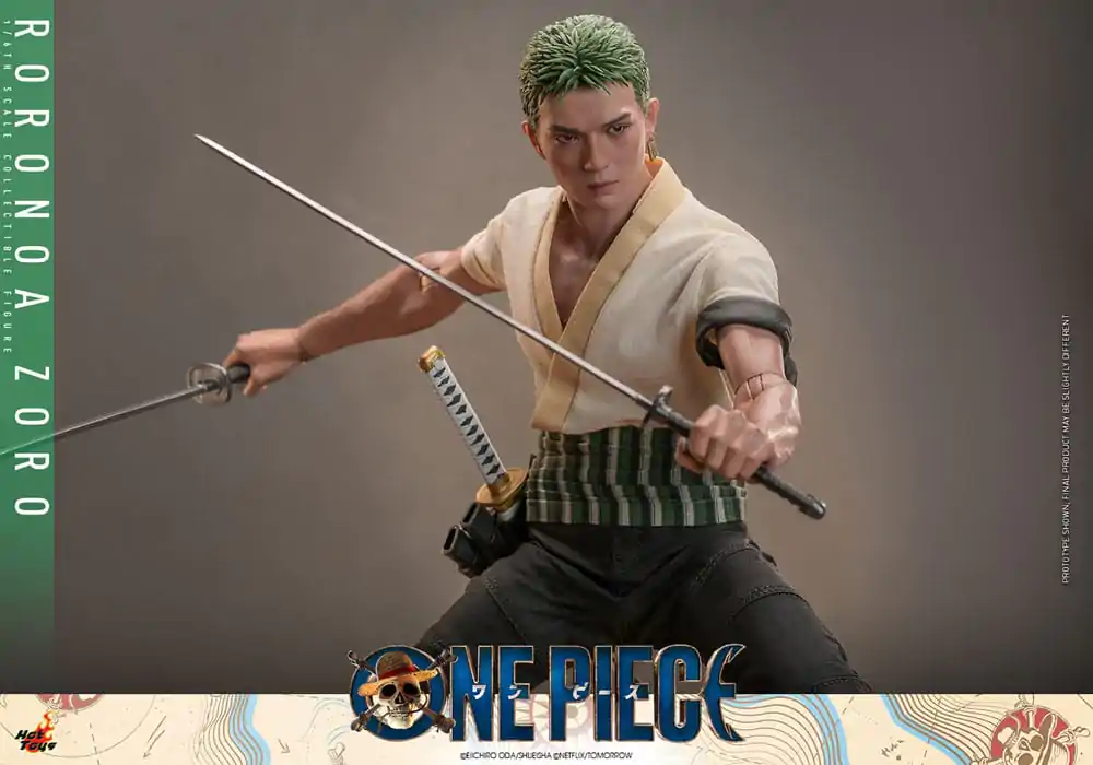 One Piece (Netflix) Action Figure 1/6 Roronoa Zoro 31 cm termékfotó