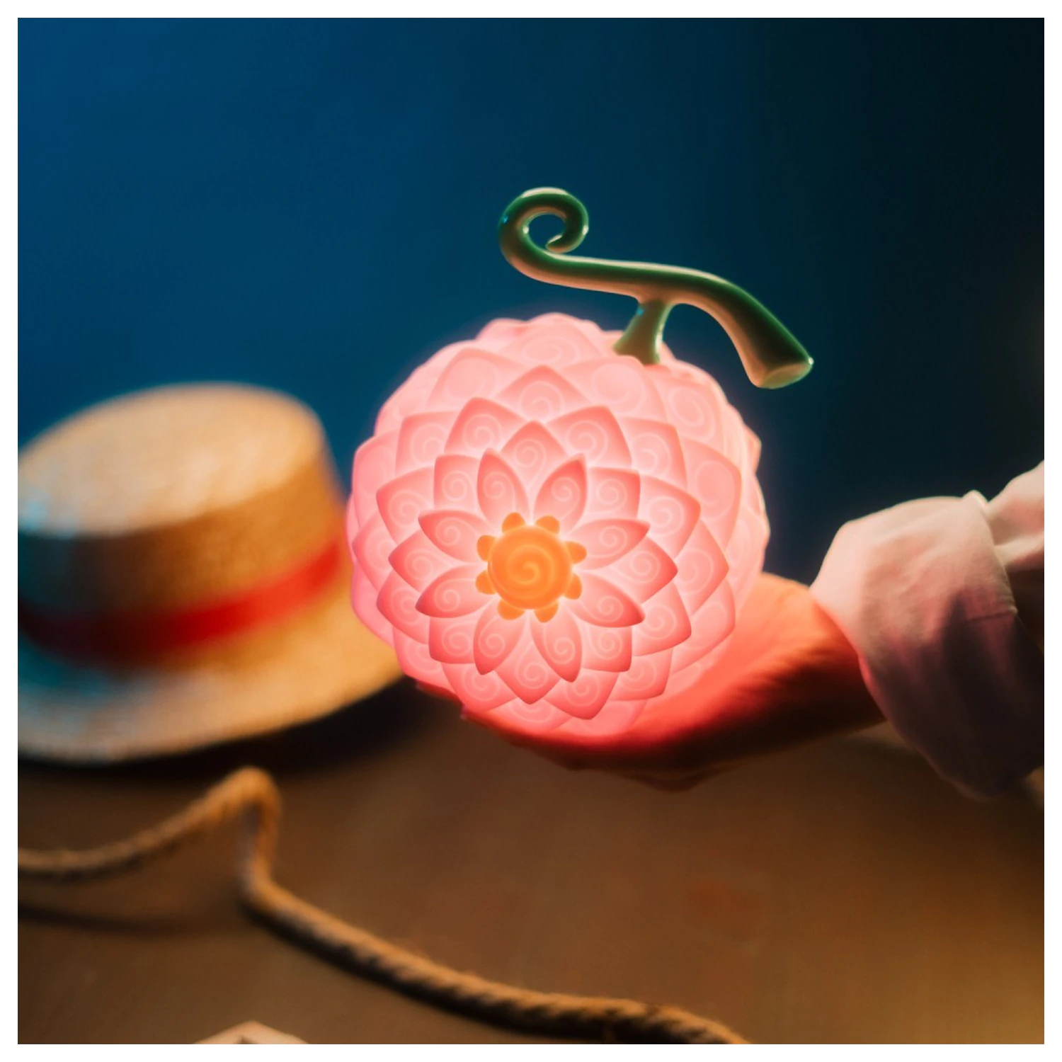 One Piece Netflix  Lamp Flower-Flower Fruit 17 cm product photo