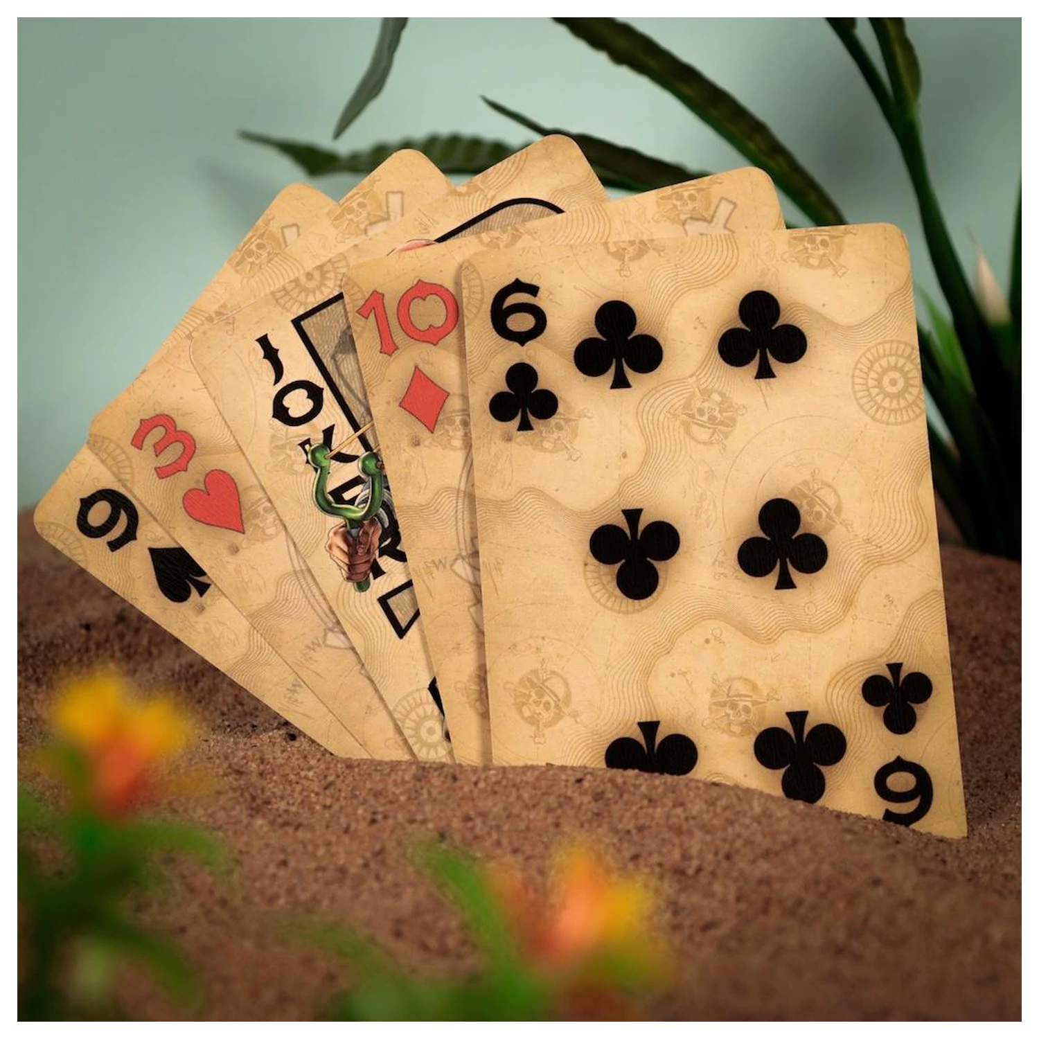 One Piece Netflix Playing Cards (52 cards + 2 jokers) product photo