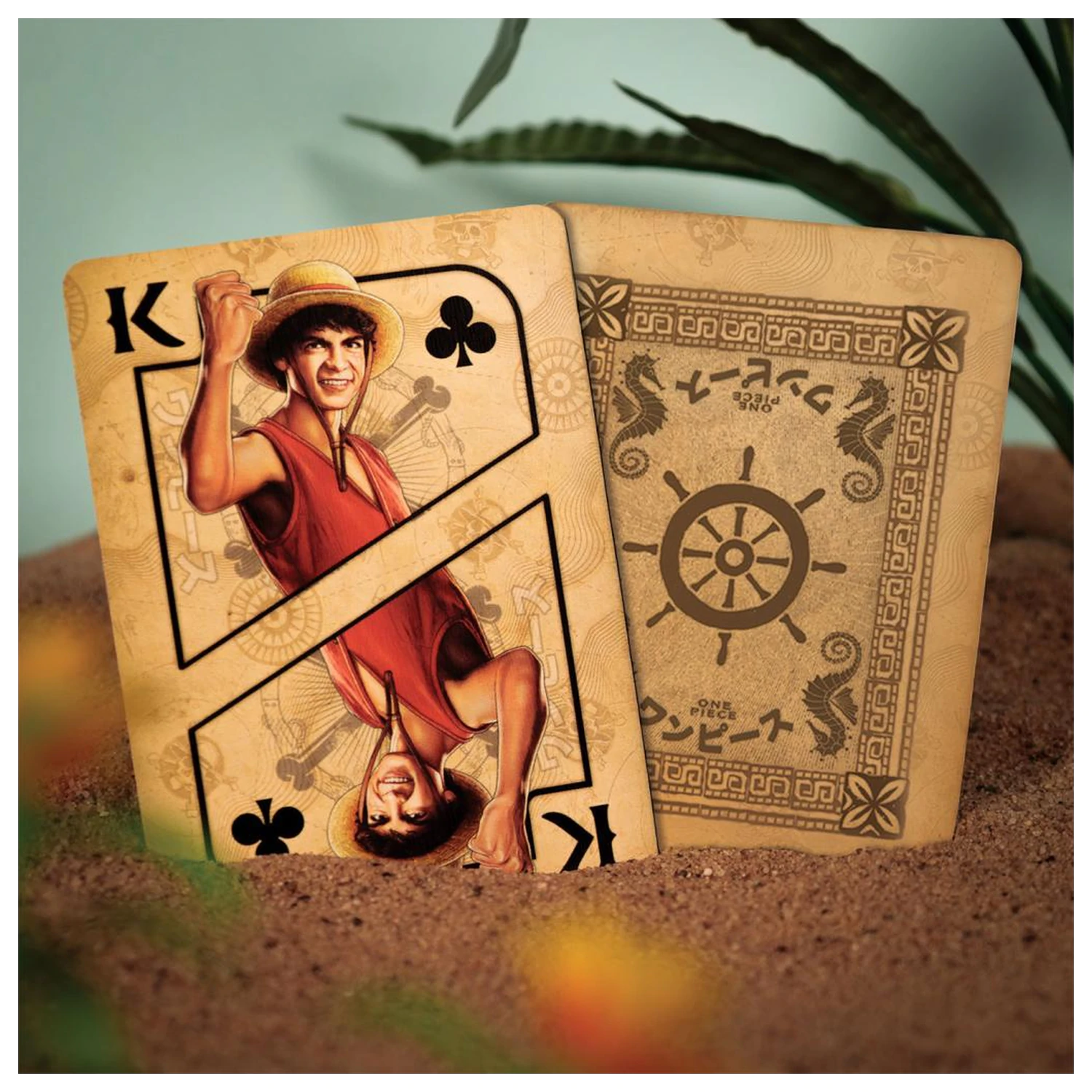 One Piece Netflix Playing Cards (52 cards + 2 jokers) product photo
