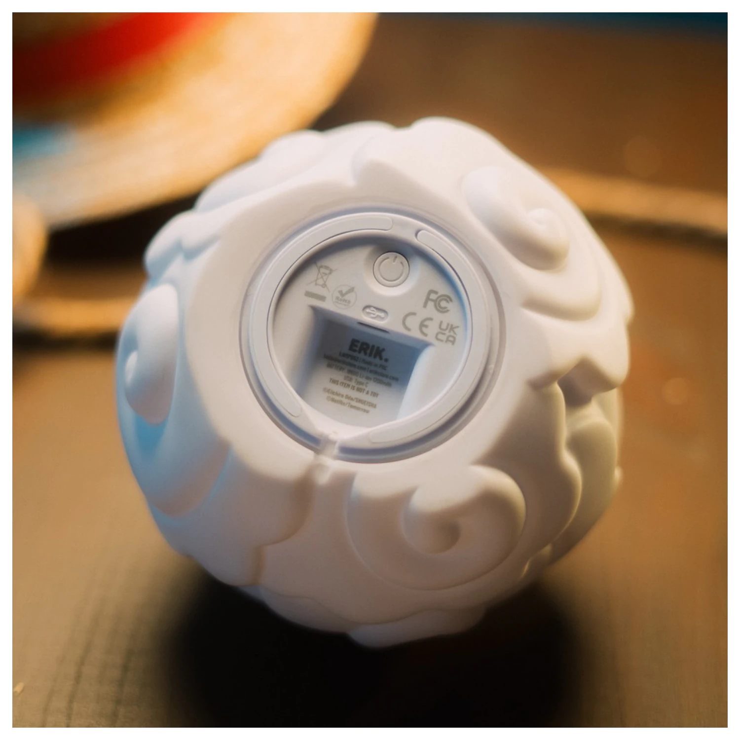 One Piece Netflix Lamp Smoke-Smoke Fruit 17 cm product photo